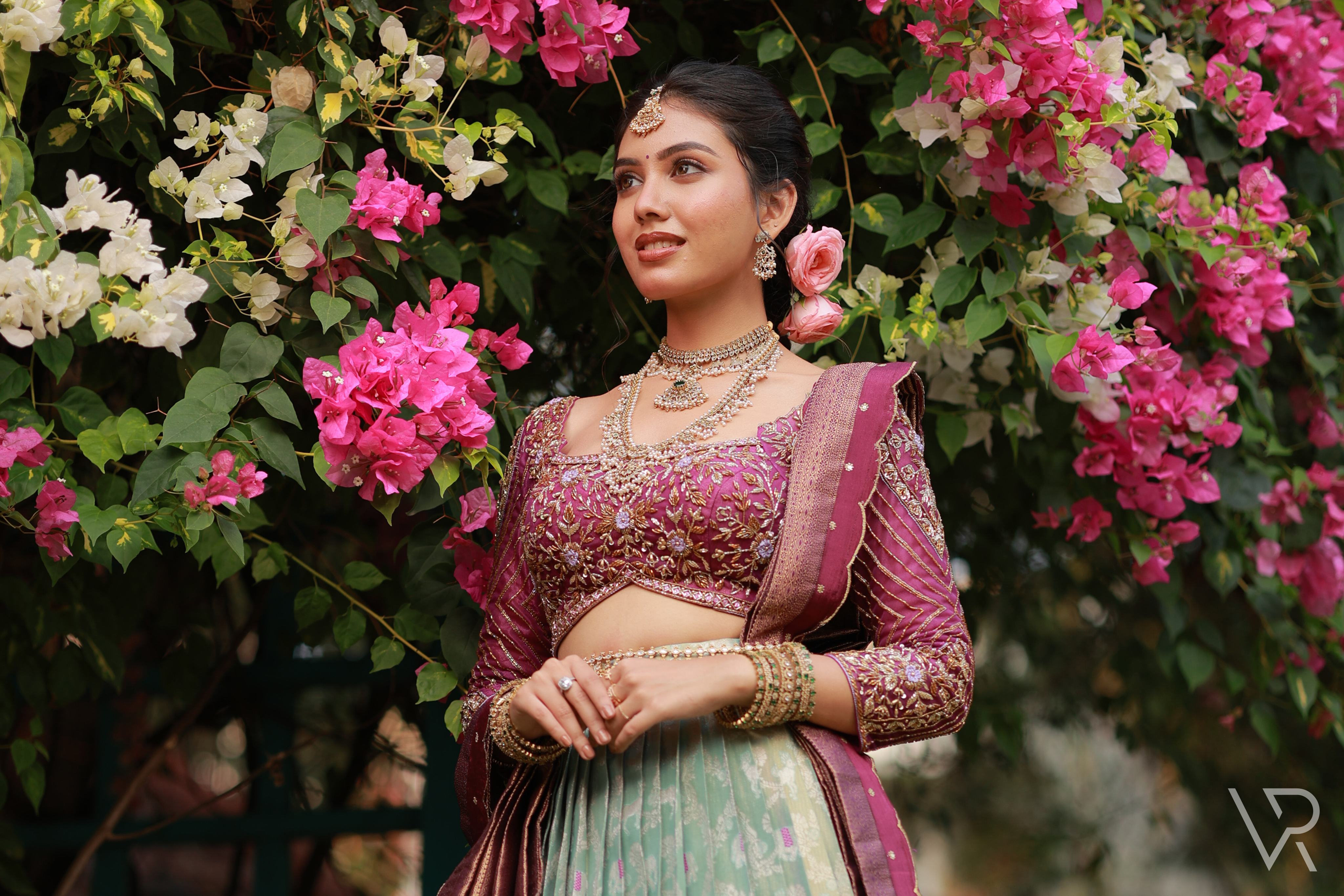 Elegant Bridal Portraits by Visuals Recreated